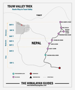 tsum-valley-trek - the himalayan guides
